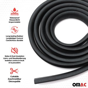 Kia Sorento Door Rubber Seal - Omac - 400 cm - '03-'09 Kia Sorento Door Rubber Seal - Omac - 400 cm - '03-'09